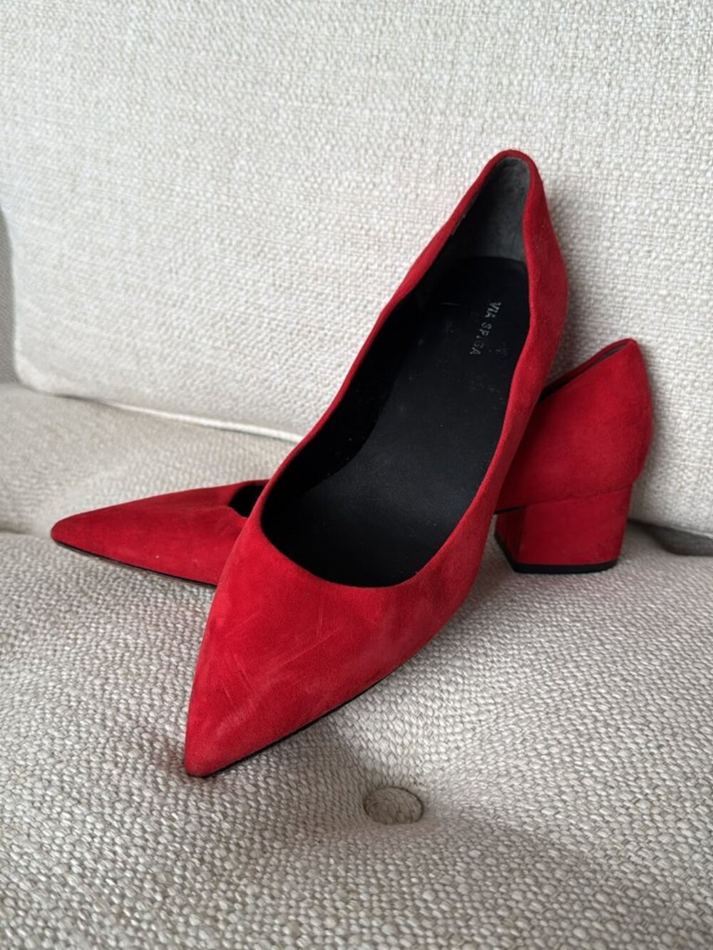 Via Spiga lovely red leather
